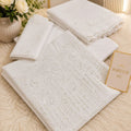 Barezze 3PC Chikankari Embroidered Lawn Suit – White | Full Boring
