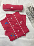 Bareeze Luxury 2 Piece Thread Embroidered Lawn Unstitched Suit (Tea Pink)