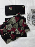 Bareeze Luxury 2 Piece Thread Embroidered Lawn Unstitched Suit (Black)