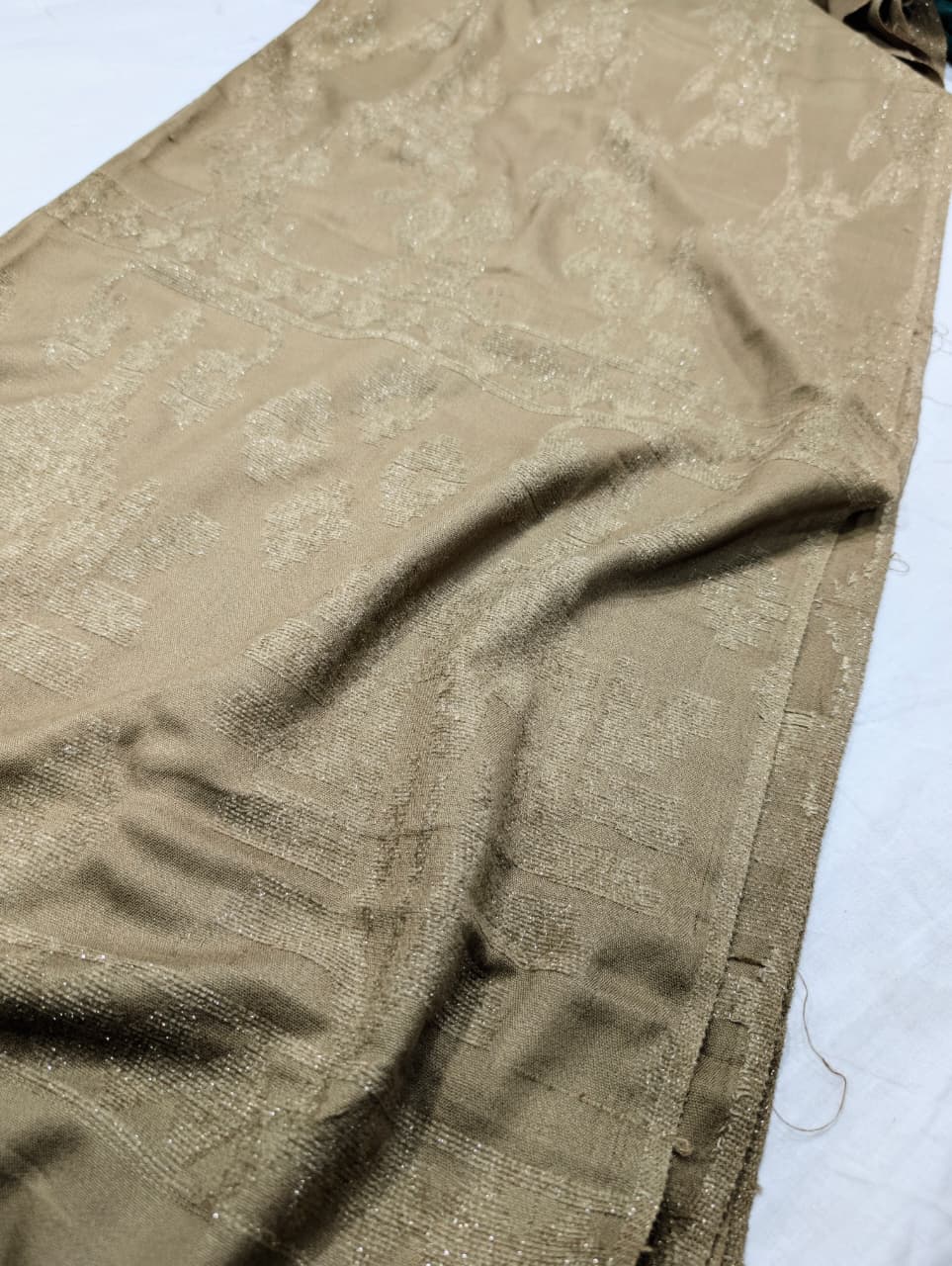 3PC PEACH WOOL VELVET EXPORT QUALITY WINTER COLLECTION 2026 (SAND SKIN)