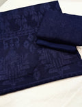 3PC PEACH WOOL VELVET EXPORT QUALITY WINTER COLLECTION 2026 (NAVY BLUE)