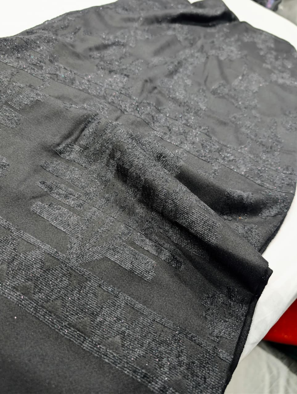 3PC PEACH WOOL VELVET EXPORT QUALITY WINTER COLLECTION 2026 (JET BLACK)
