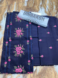 Luxury 2 Piece Thread Embroidered Lawn Unstitched Suit